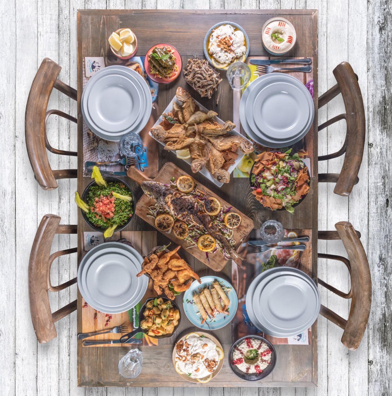 Family dining table