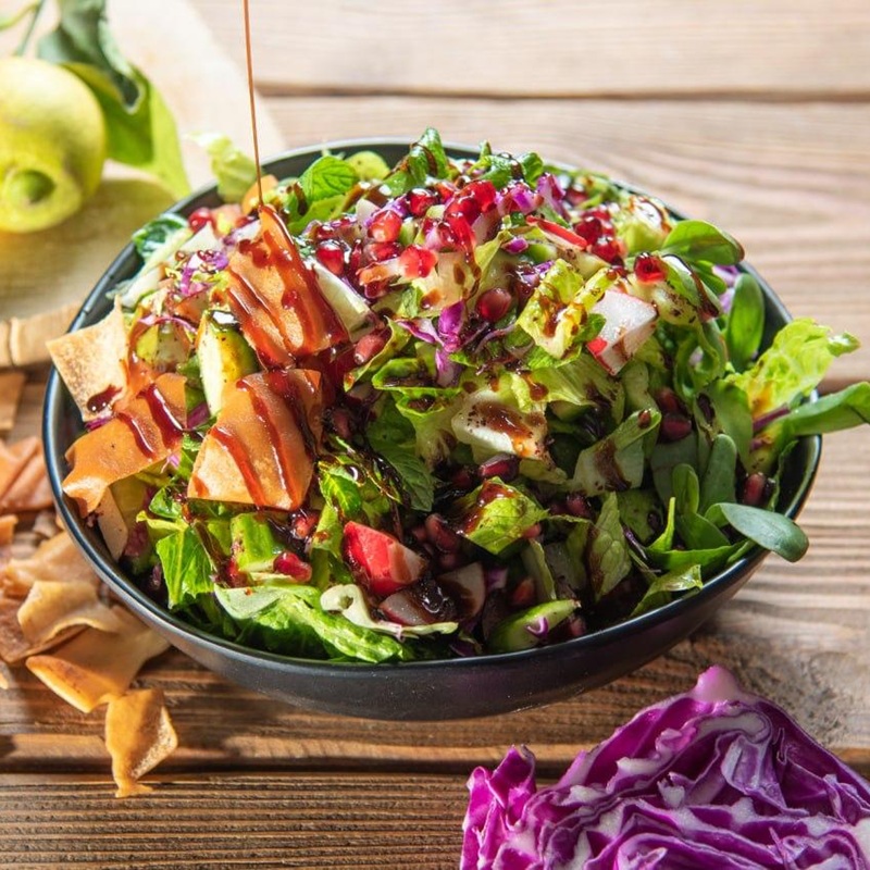 Lebanese fattoush